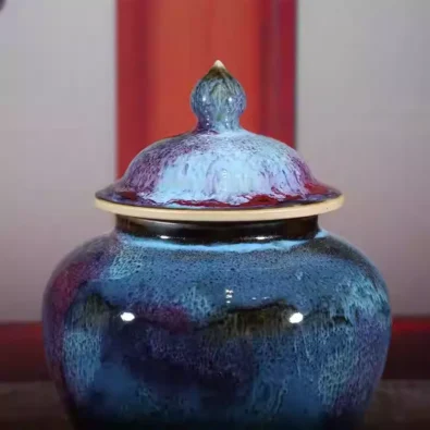 Ceramic Cremation Urns Phantom Purple 3