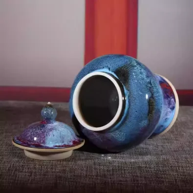 Ceramic Cremation Urns Phantom Purple 4