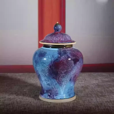 Ceramic Cremation Urns Phantom Purple 5