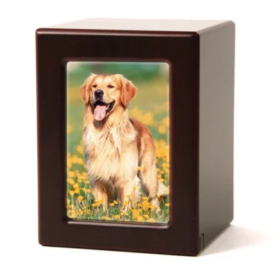 Wooden Pet Urns For Ashes Pet Urn With Picture