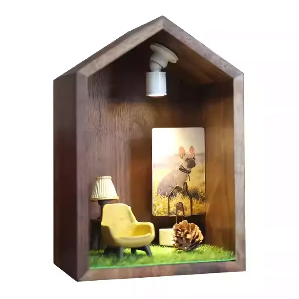Pet Memorial Corner DIY Pet Urn Wooden Pet Urn